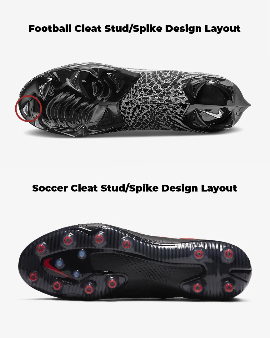 Designer Pattern Low Football Cleats